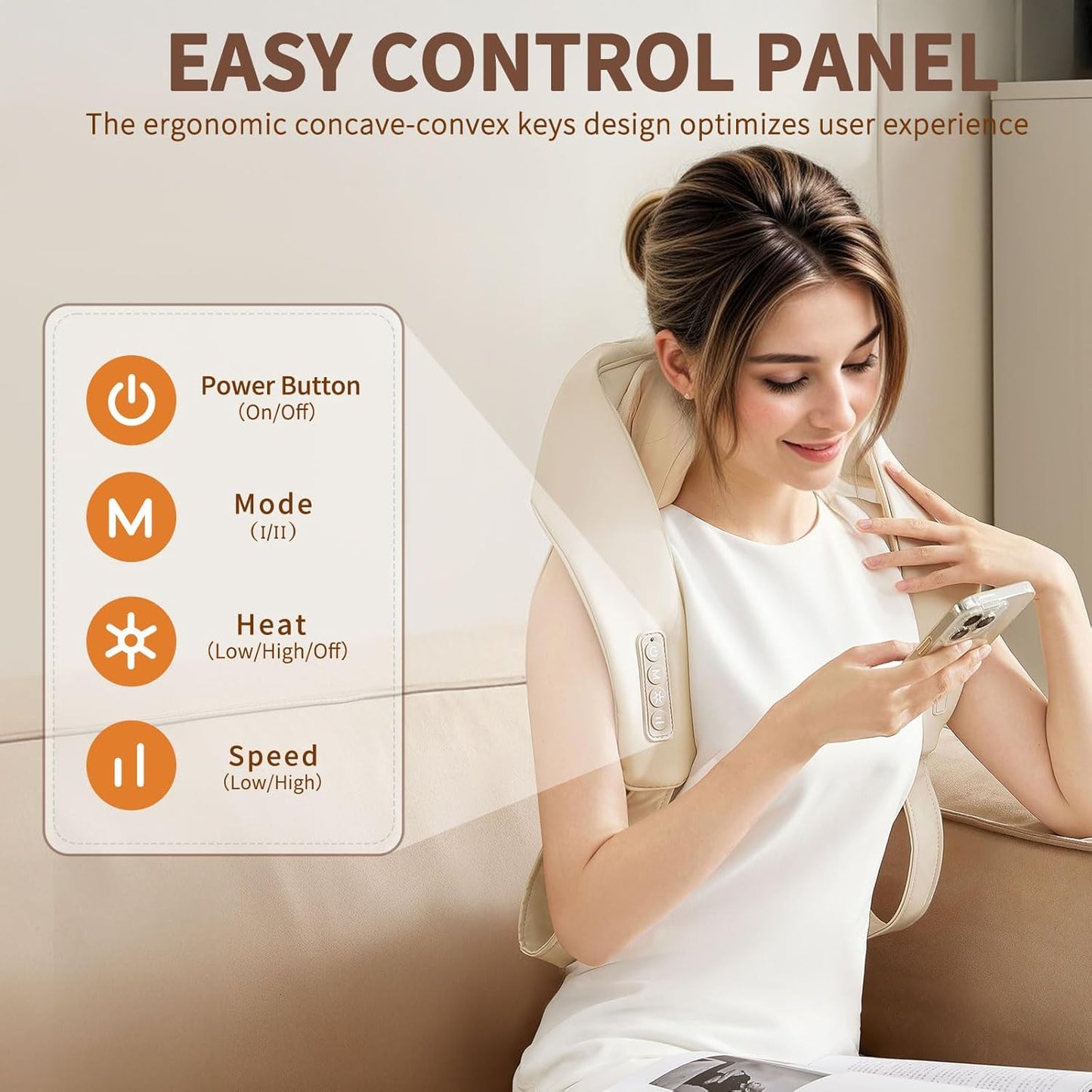 Smart Neck & Shoulder Deep Tissue Massager.